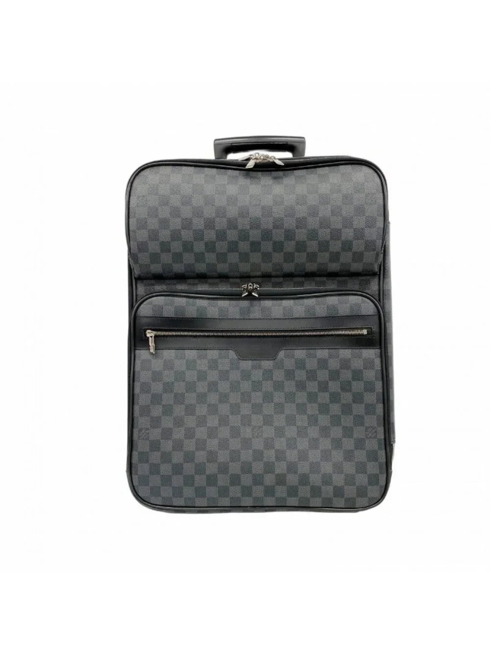 Louis Vuitton Travel Bag Damier Graphite Pegase 55 Business Black